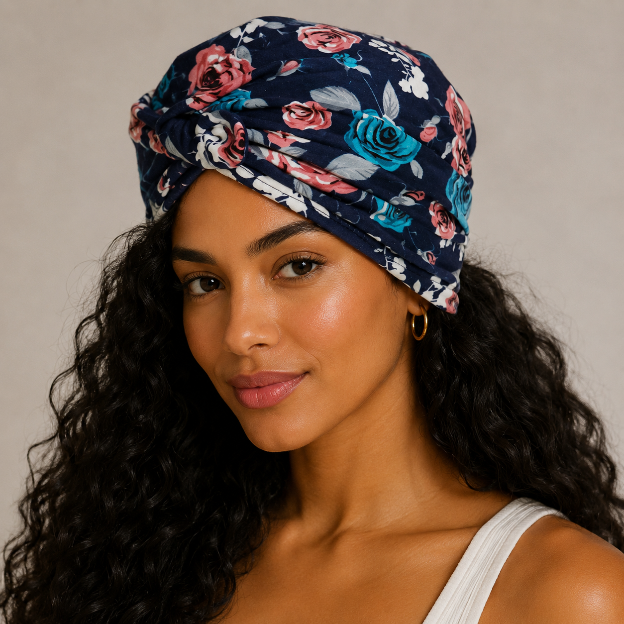 Sophia Floral Turban