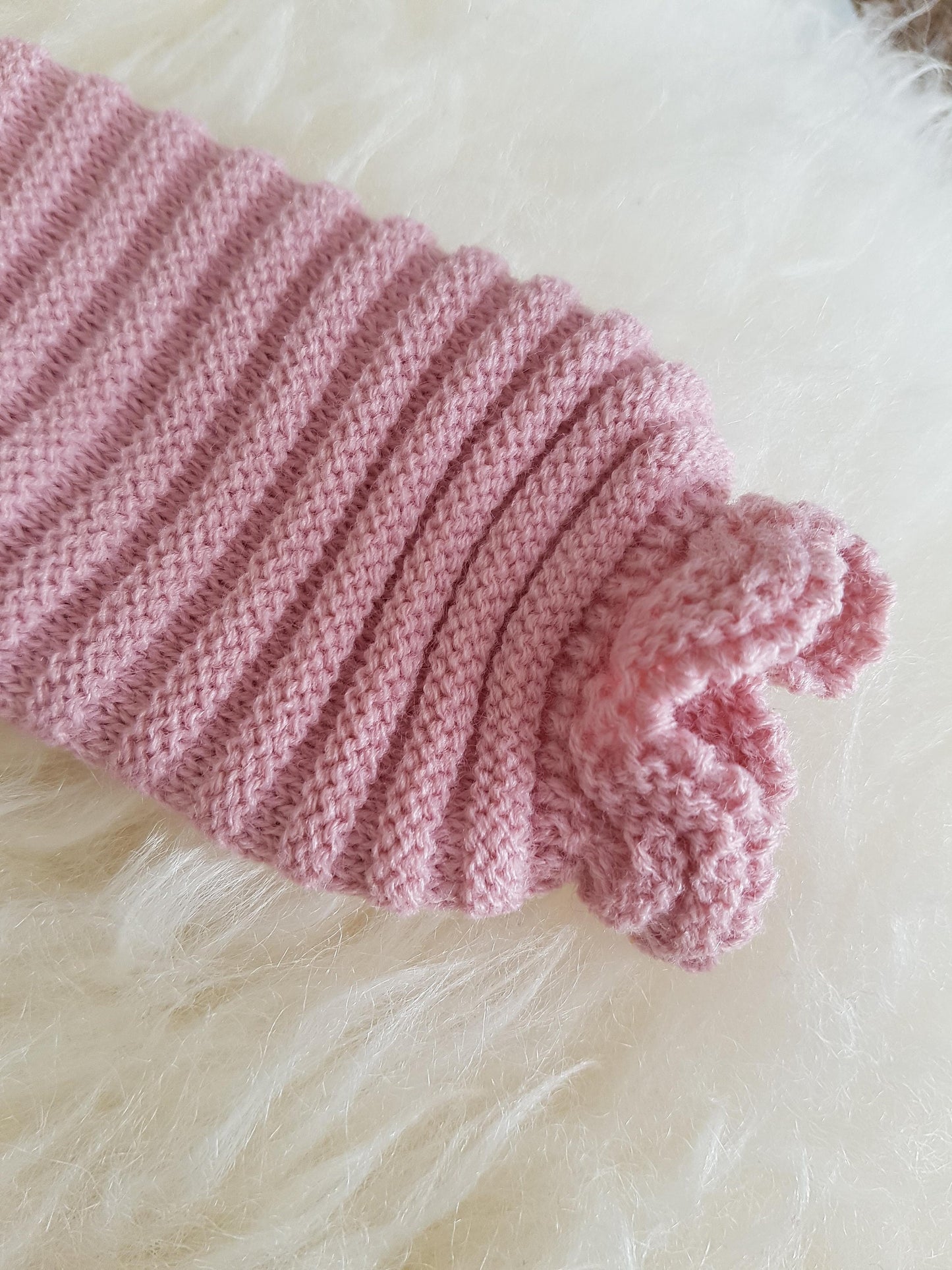 Vintage-Inspired Newborn Baby Girl Knit Dress – Traditional Romany & Spanish Style Gift