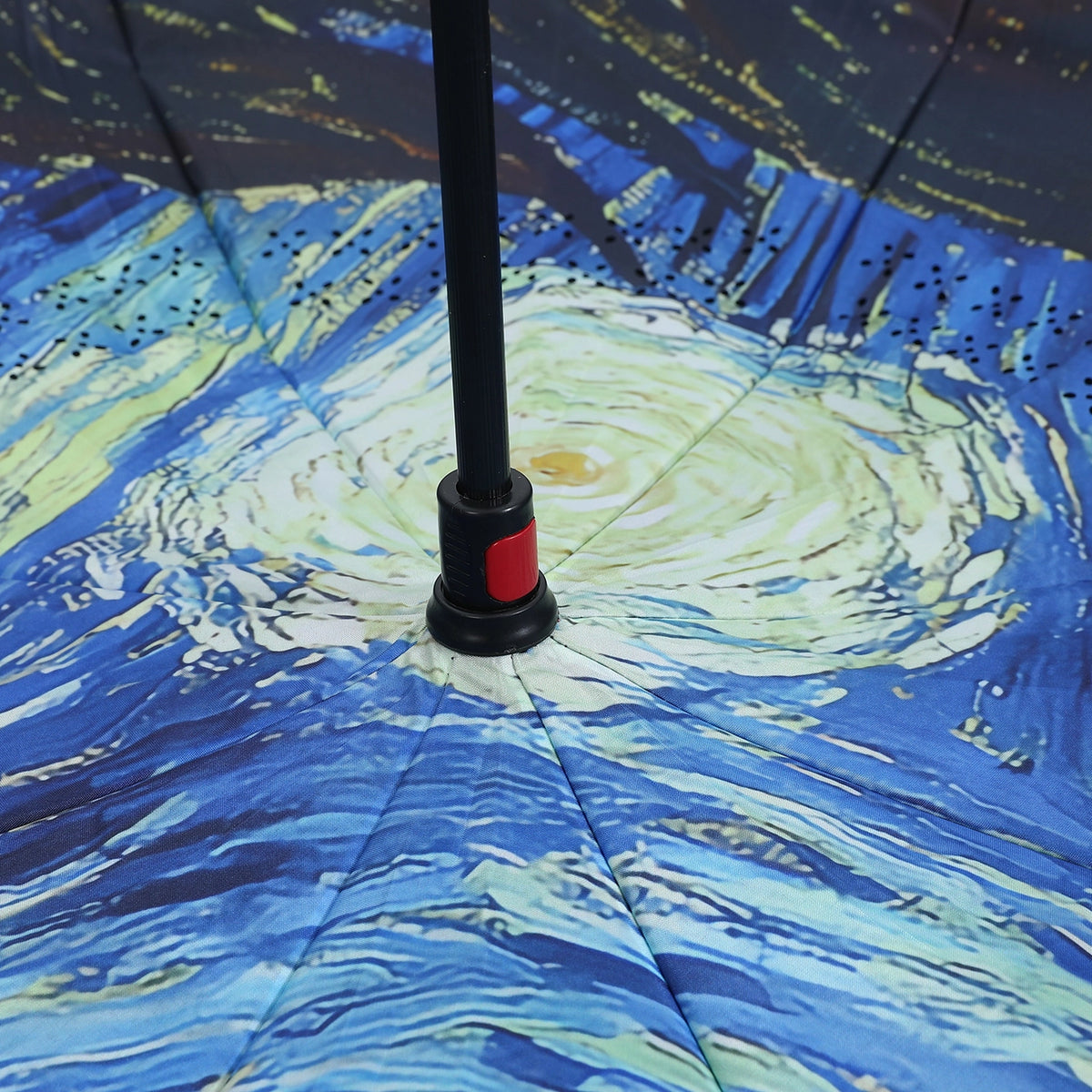 Vincent van Gogh Starry Night in the Rain Upside Down Umbrella