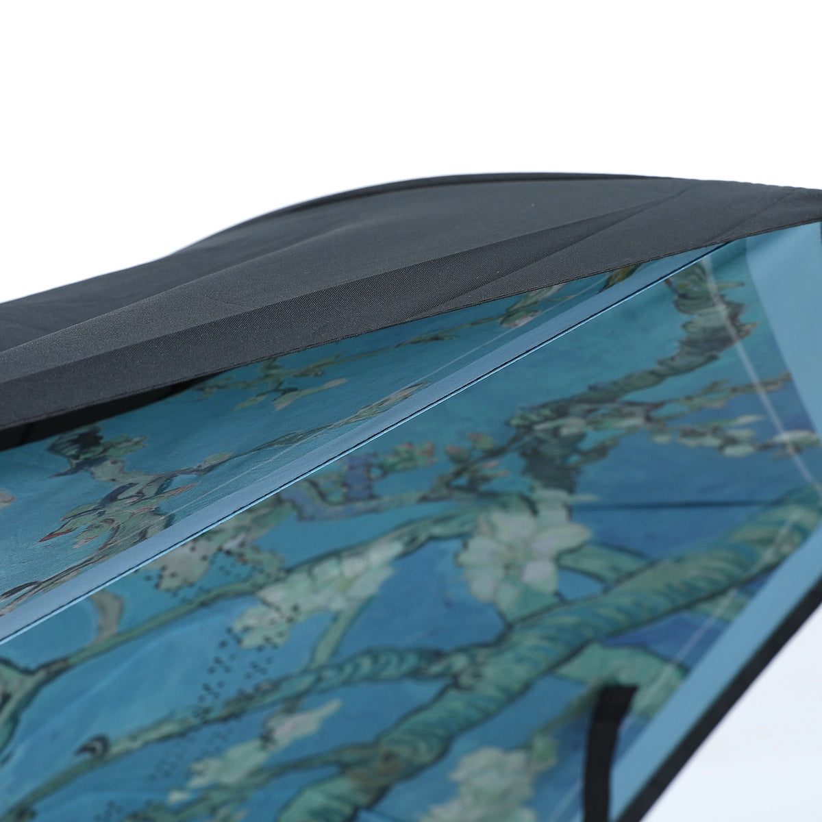 Vincent van Gogh Almond Blossom Upside-Down Umbrella – Aqua Blue