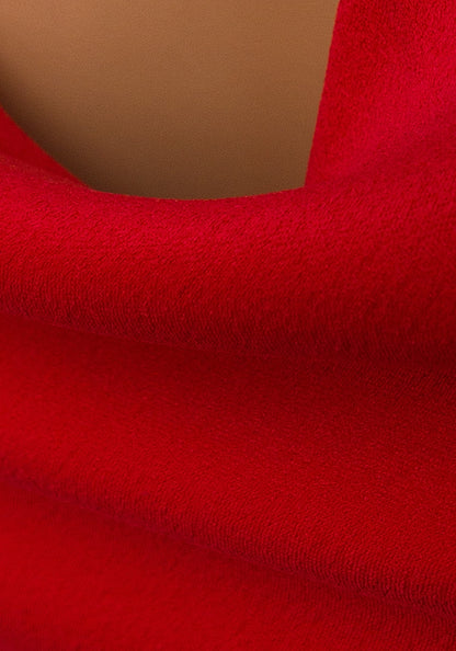 Lipsy Red Satin Maxi Evening Dress Prom Wedding Guest Mermaid Bridesmaid Evening