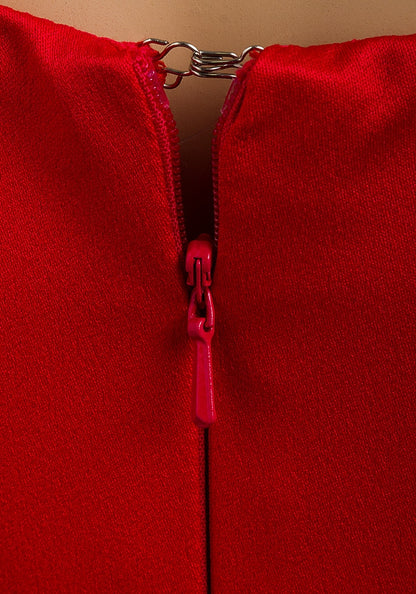 Lipsy Red Satin Maxi Evening Dress Prom Wedding Guest Mermaid Bridesmaid Evening