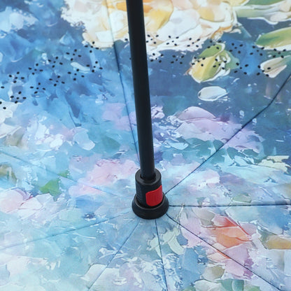 Vincent van Gogh Impressionist Garden Upside Down Umbrella