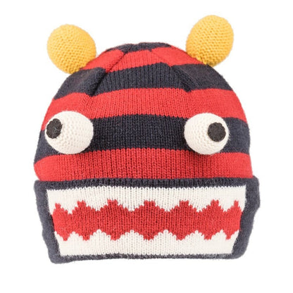Kids Knit Monster or Dinosaur Hat