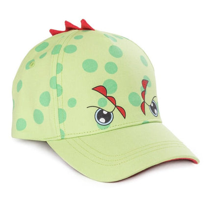 Personalised Children Summer Baseball Dinosaur Hat 2-4  years personalized gift