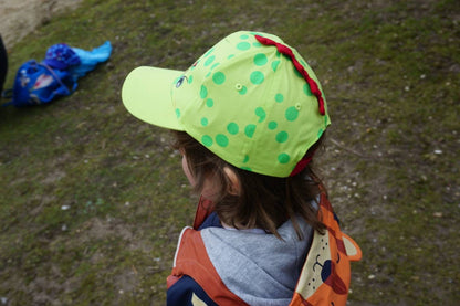 Personalised Children Summer Baseball Dinosaur Hat 2-4  years personalized gift