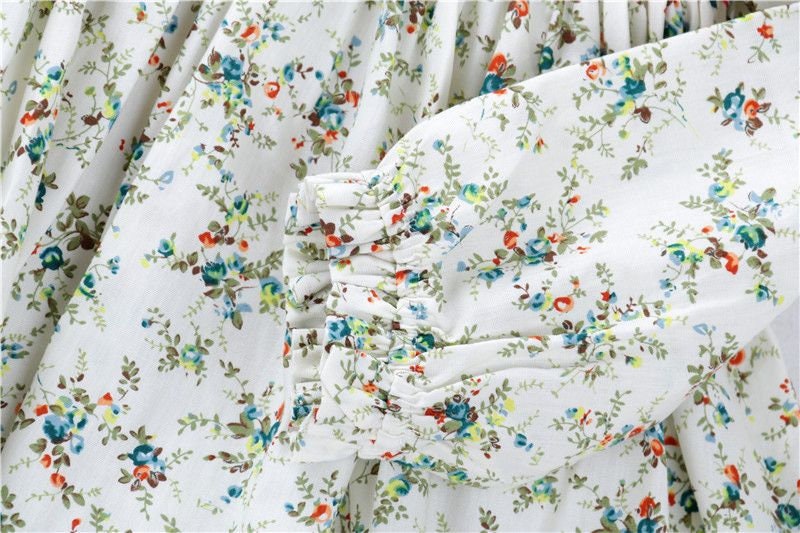 Luxury Hand-Smocked Floral Baby Girl Dress – White Heritage Occasion Dress