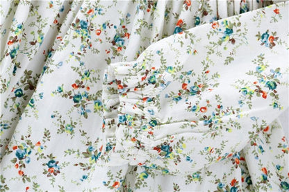 Luxury Hand-Smocked Floral Baby Girl Dress – White Heritage Occasion Dress