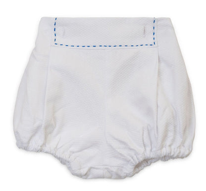 Spanish Style Baby Boy Blue White Set collar heritage