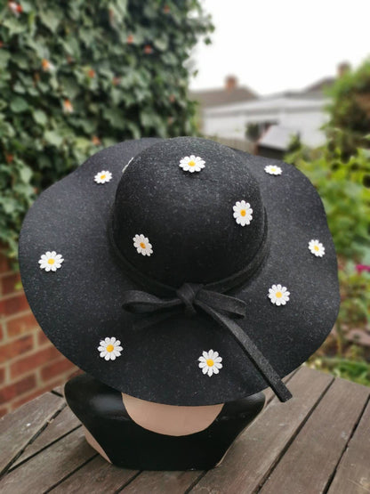 Floppy Brim felt Hat, wide brim floppy hat, fashion hat, winter hat, fall hat, Women hat, dress hat, vacation hat, hat for women