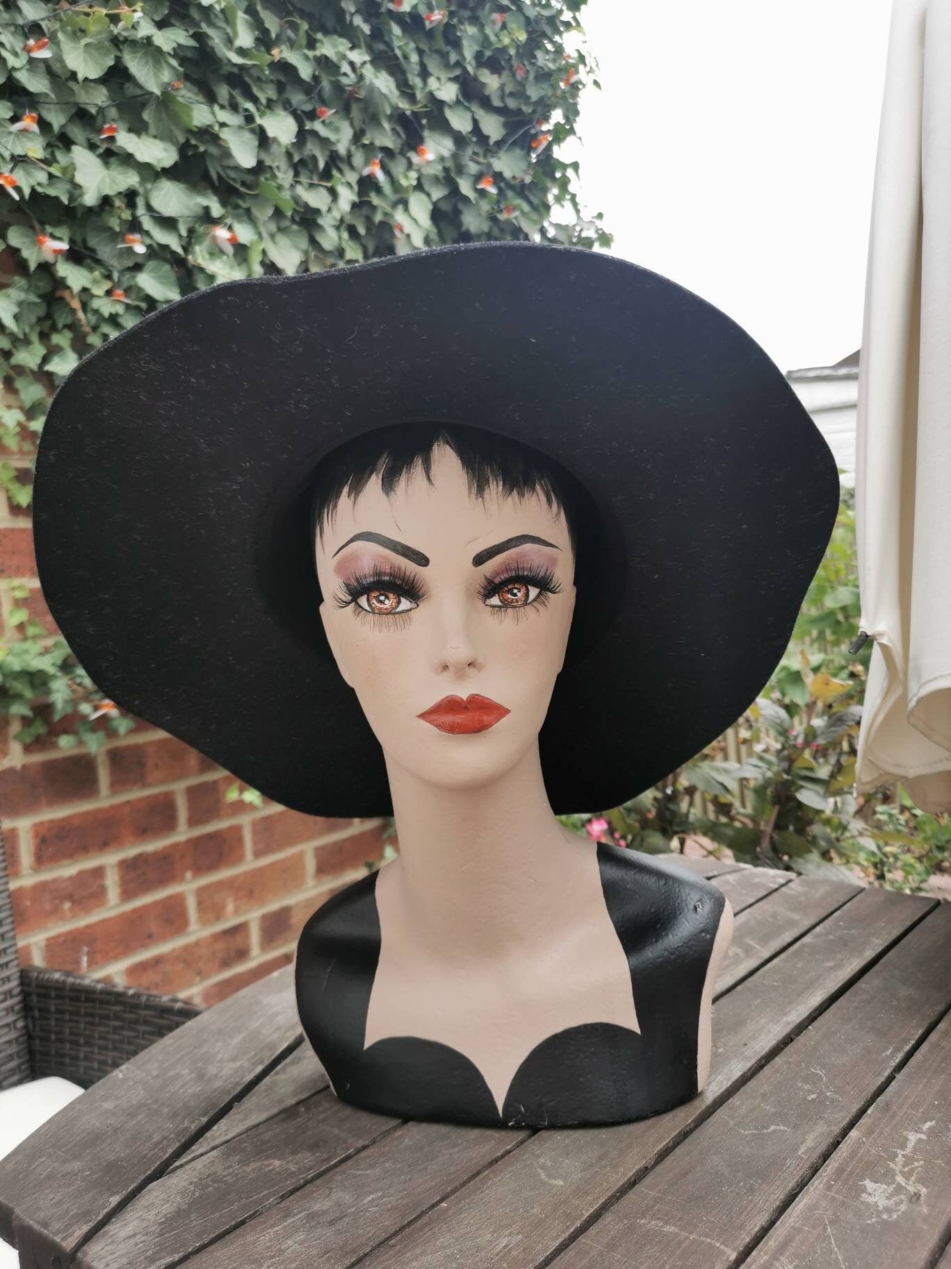 Floppy Brim felt Hat, wide brim floppy hat, fashion hat, winter hat, fall hat, Women hat, dress hat, vacation hat, hat for women
