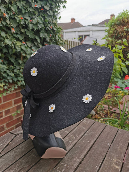 Floppy Brim felt Hat, wide brim floppy hat, fashion hat, winter hat, fall hat, Women hat, dress hat, vacation hat, hat for women