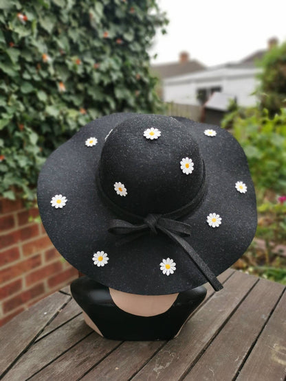 Floppy Brim felt Hat, wide brim floppy hat, fashion hat, winter hat, fall hat, Women hat, dress hat, vacation hat, hat for women