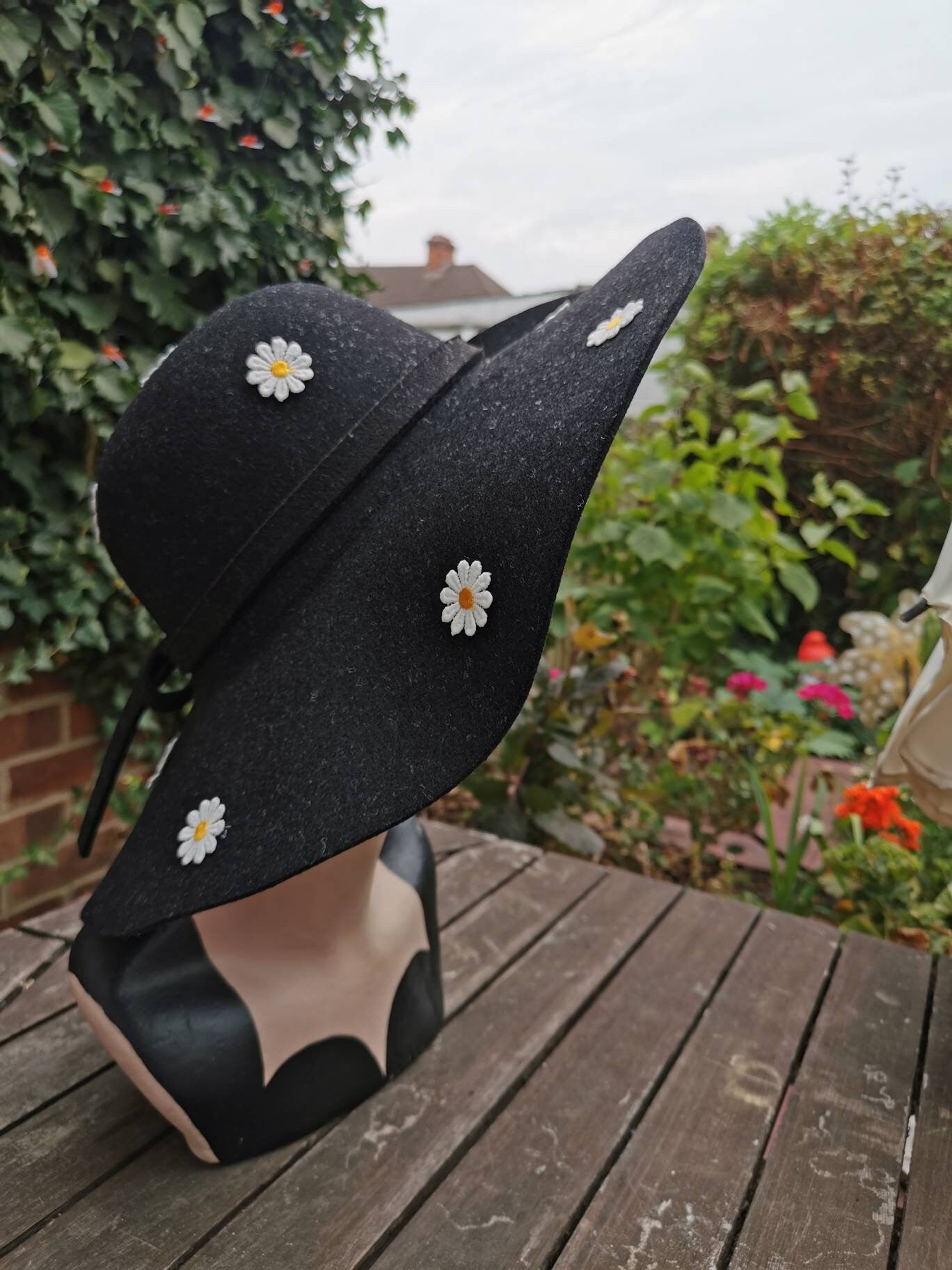 Floppy Brim felt Hat, wide brim floppy hat, fashion hat, winter hat, fall hat, Women hat, dress hat, vacation hat, hat for women