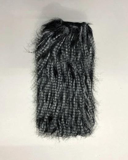 Cozy Winter Fashion Faux Fur Leg Warmers - Plush Ankle Boot Covers for Women's Warm Style & Dance Accessories