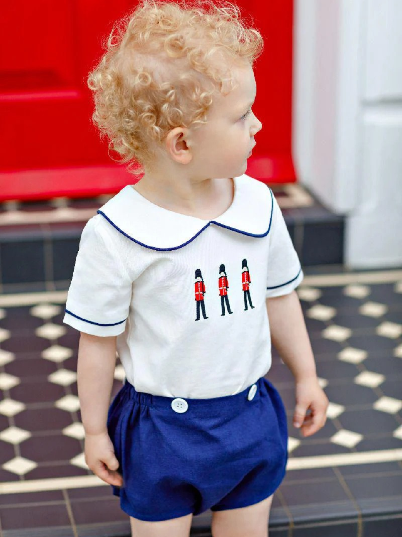 Baby Boy Spanish Style Set Londoner Queen's Guardian Soldiers